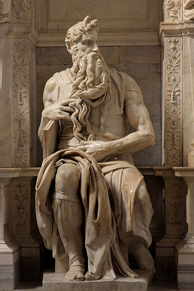 Mozes  volgens Michelangelo